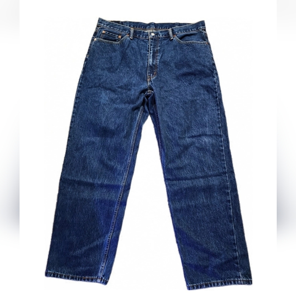 Levis 550 Jeans Vintage Y2k Relaxed Mens 40x30 Blue Straight Red Tab Grunge